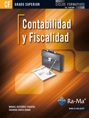 cover image of Contabilidad y Fiscalidad (GRADO SUPERIOR)